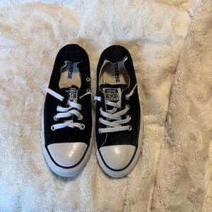 Converse Black & White Low Top Athletic Sneakers